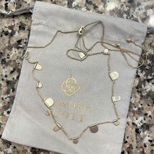 Kendra Scott Gold Adjustable Necklace